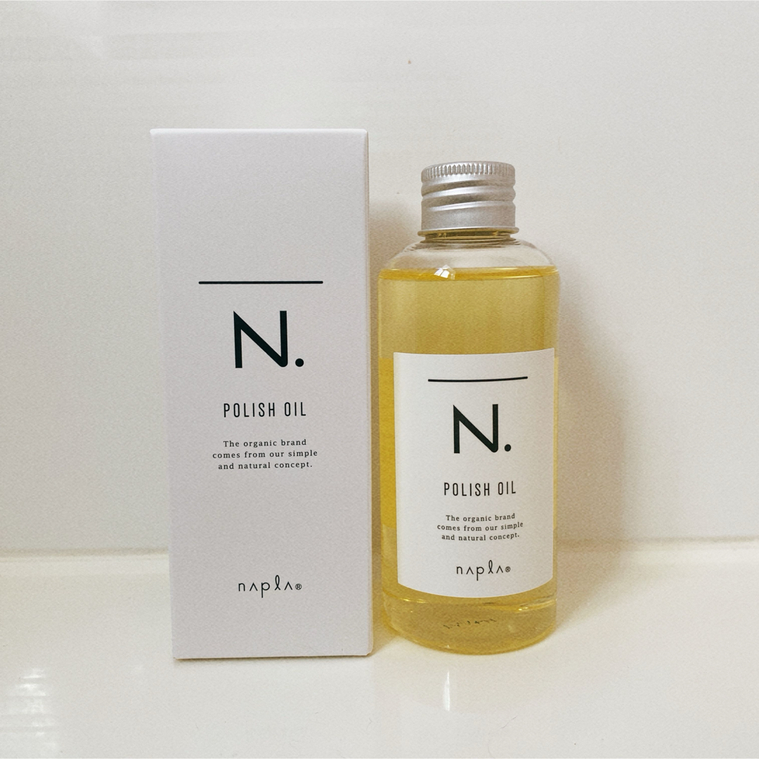 N.（Napla）(エヌドット)のナプラ N. ポリッシュオイル 150ml 未使用 外箱あり ポンプあり コスメ/美容のヘアケア/スタイリング(オイル/美容液)の商品写真