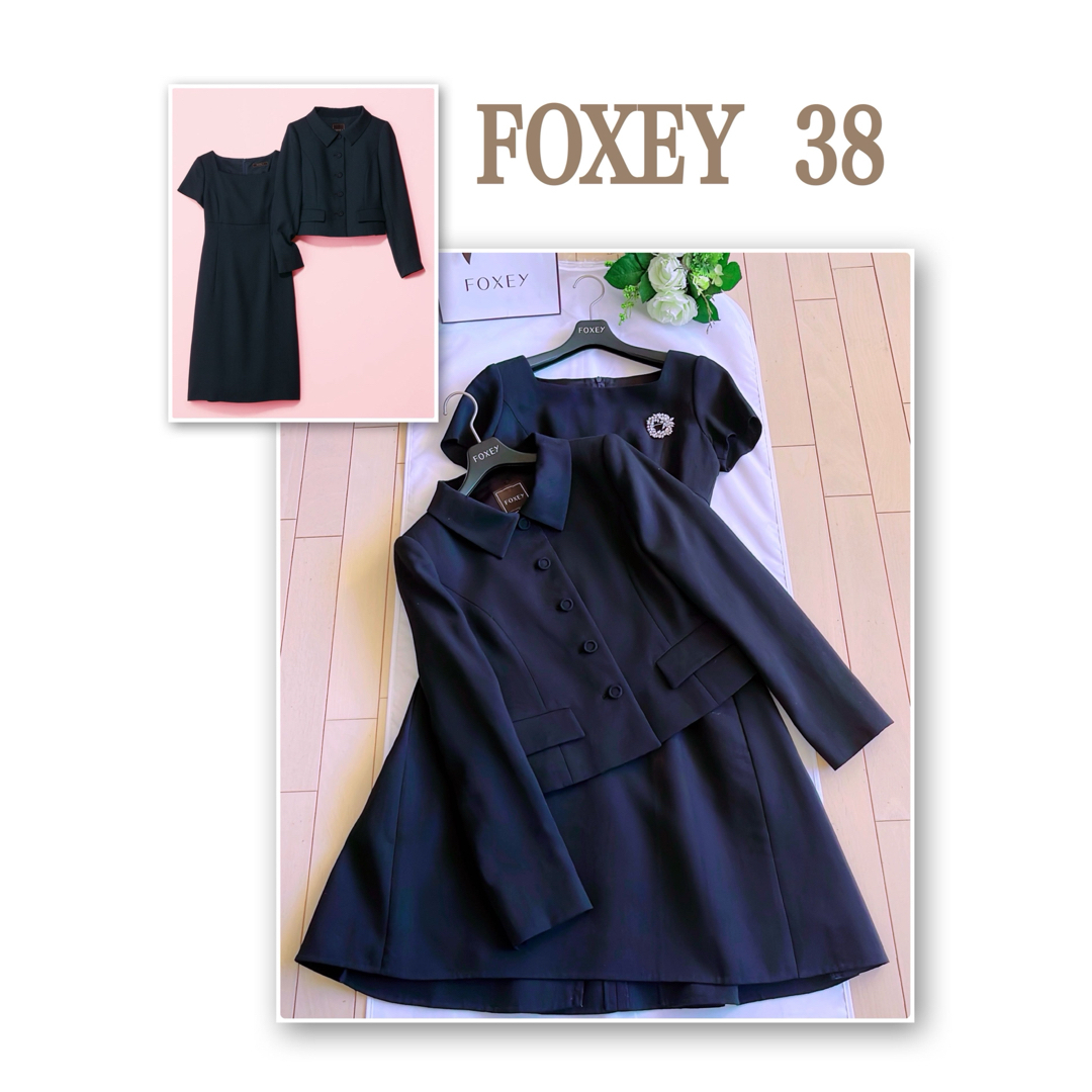 ♡着丈49cm極美品！FOXEYセレモニースーツ 38 Rene foxey  フォクシー