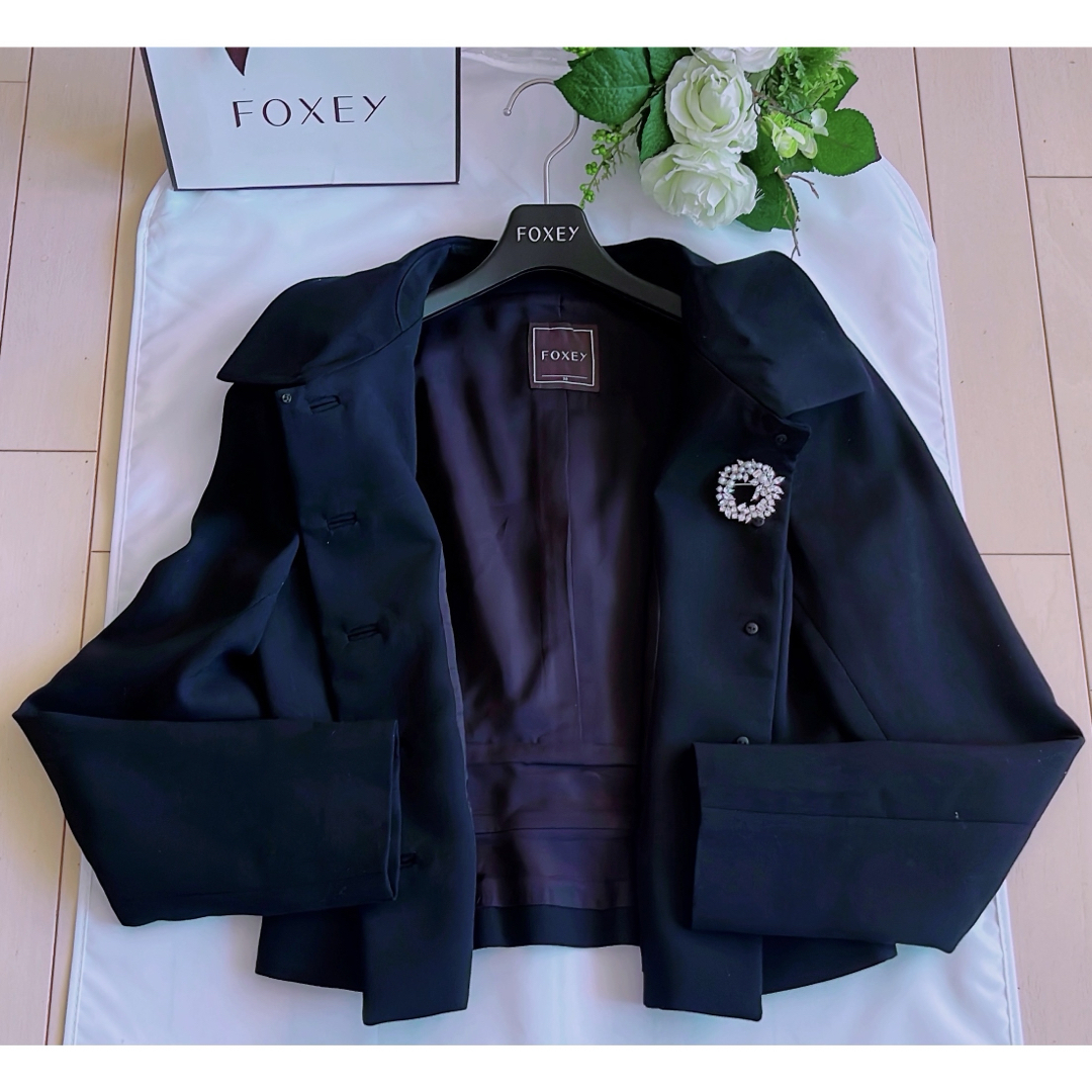 ♡着丈49cm極美品！FOXEYセレモニースーツ 38 Rene foxey  フォクシー