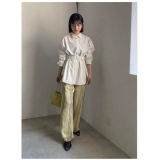 アメリヴィンテージ(Ameri VINTAGE)のAmeri VINTAGE GATHER BELT OVER SHIRT(シャツ/ブラウス(長袖/七分))