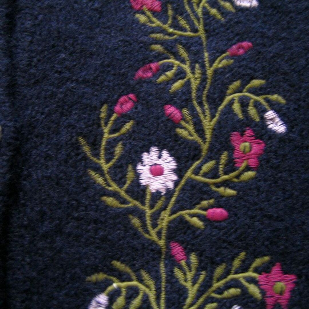 SM2(サマンサモスモス)のサマンサモスモス SM2 花柄刺繍ニットカーディガン フリーサイズ レディースのトップス(カーディガン)の商品写真