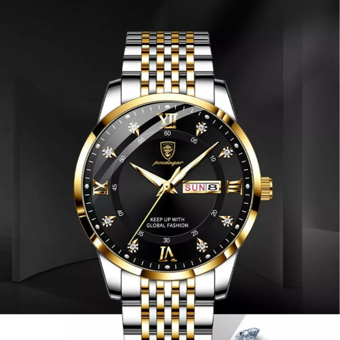 【新品】腕時計　メンズ メンズの時計(腕時計(アナログ))の商品写真