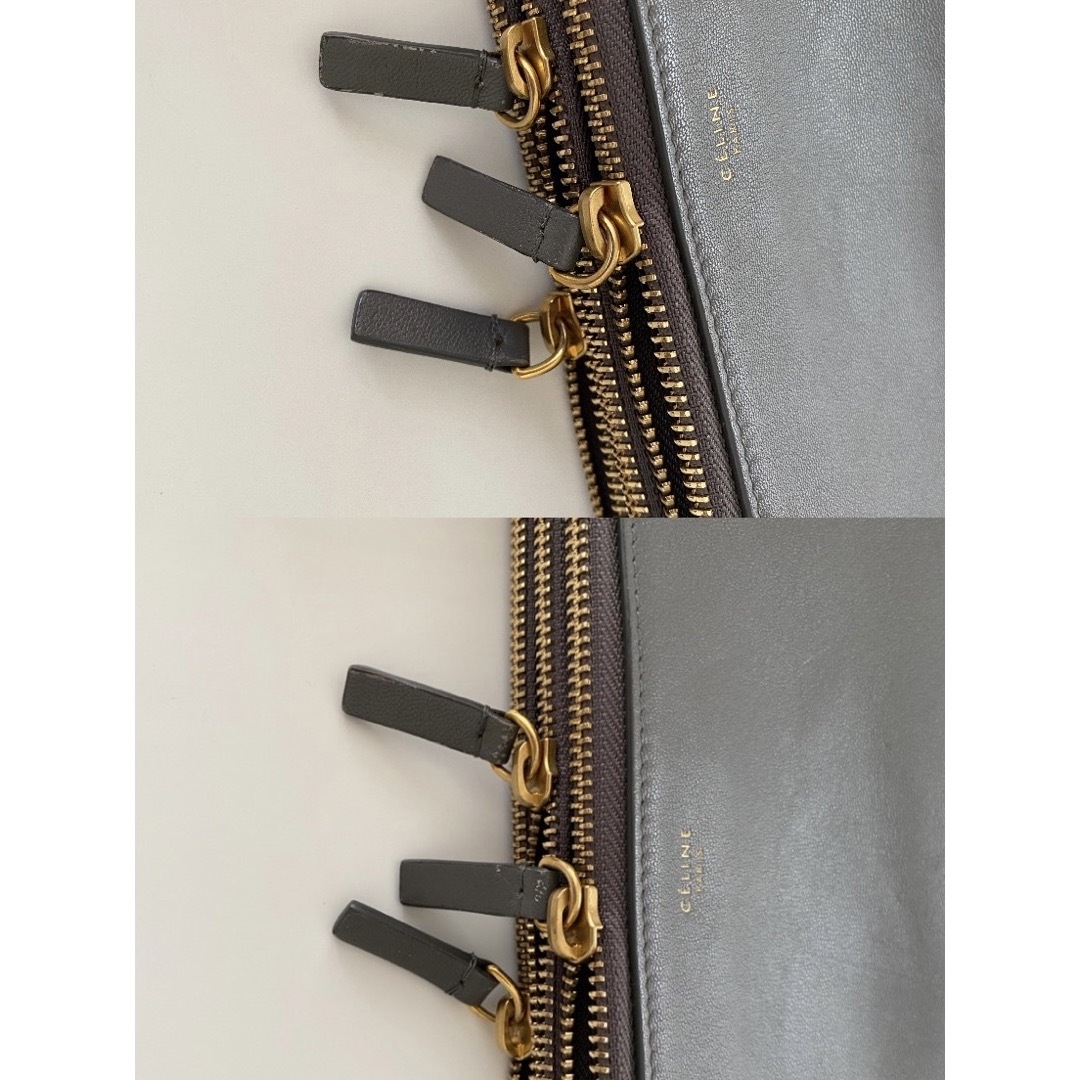 CELINE - セリーヌ 旧ロゴ フィービー トリオ ラージ ショルダー CELINE - セリーヌ 旧ロゴ フィービー トリオ ラージ ショルダー