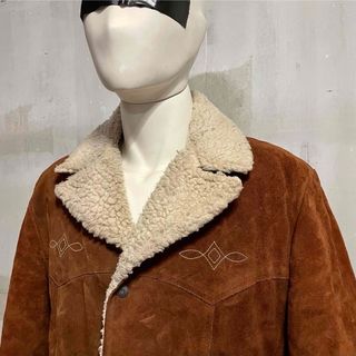 リーバイス(Levi's)の70s Levi's Sherpa Suede Jacketレザージャケット珍品(レザージャケット)