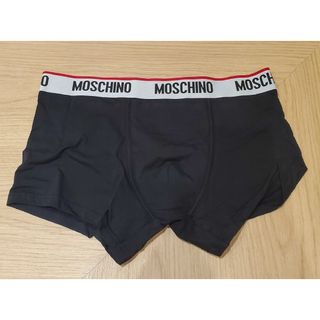 モスキーノ(MOSCHINO)のMOSCHINO　ボクサーブリーフ　ブラック　モスキーノ　前とじ(ボクサーパンツ)