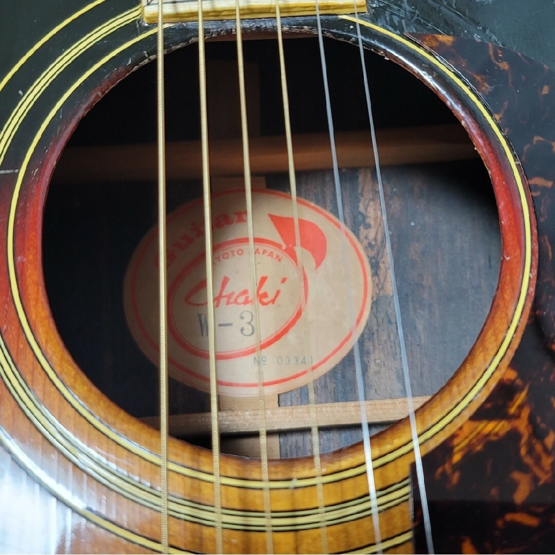 Chaki Ｗ-3　 茶木 (チャキ)　新品のソフトケース付きです 楽器のギター(アコースティックギター)の商品写真