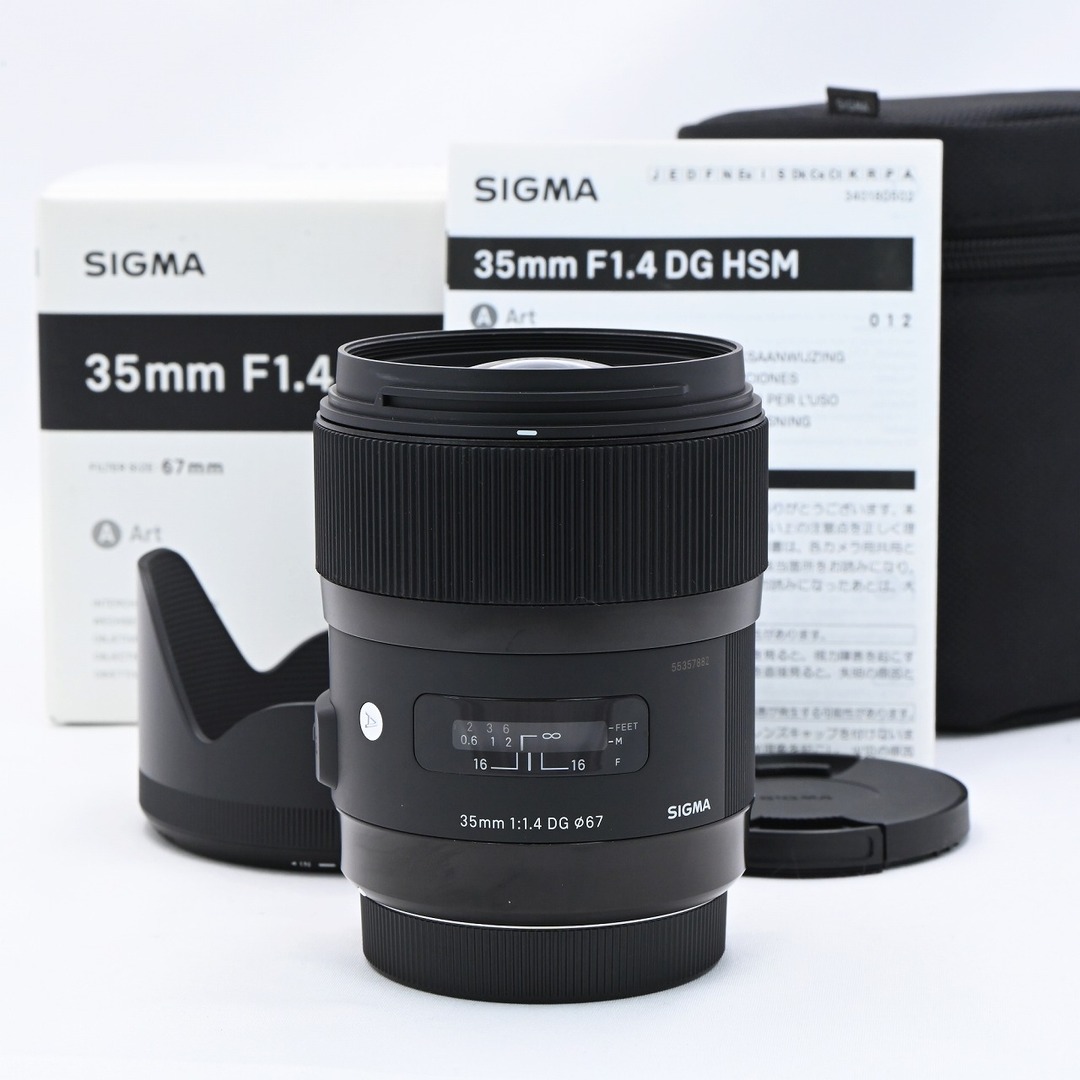 SIGMA 35mm F1.4 DG HSM Art キヤノンEF用レンズ(単焦点)