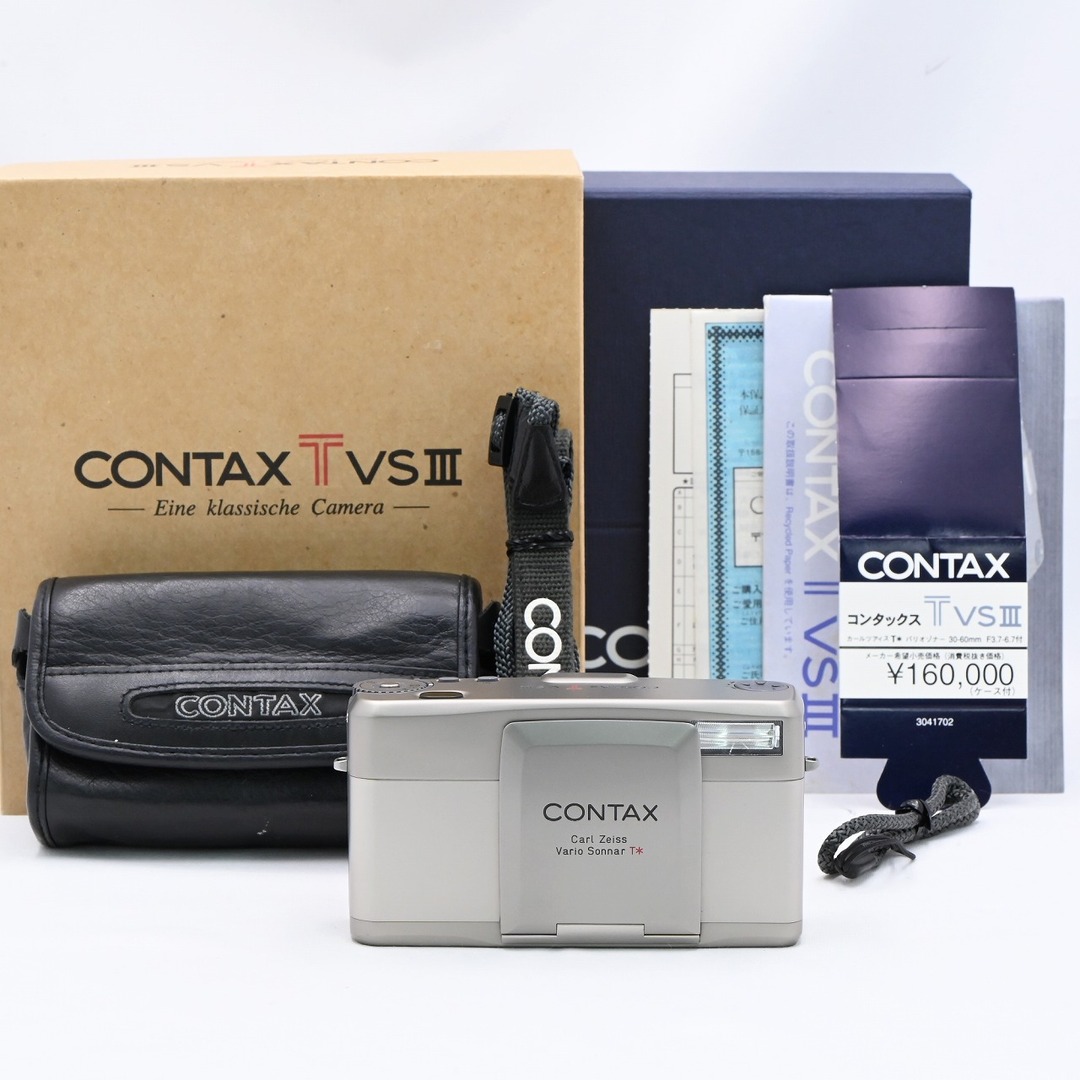 CONTAX TVS III クローム - フィルムカメラ CONTAX TVS III クローム - フィルムカメラ