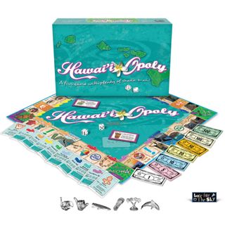 新品 子供英語教育 ハワイ現地限定品 ボードゲーム(人生ゲーム)