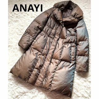 ANAYI - 新品 7.9万 ANAYI(アナイ) ☆フラノファー付きロングダウン