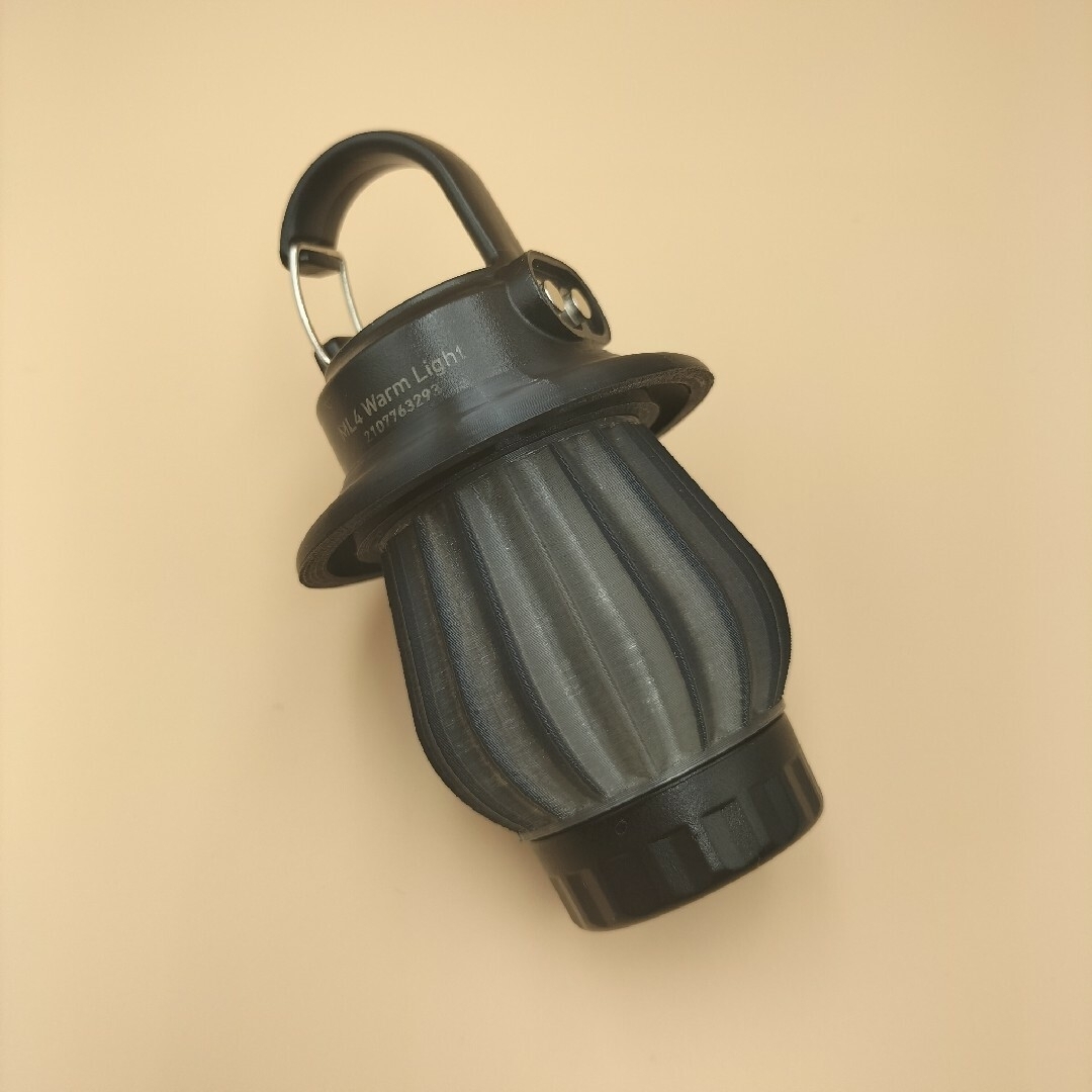 LEDLENSER(レッドレンザー)の燈(あかり)  スモーク色　LEDLENSER ML4 専用カスタムキット スポーツ/アウトドアのアウトドア(ライト/ランタン)の商品写真