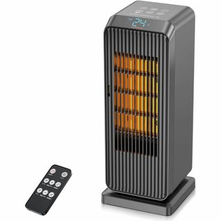 [新品未開封] セラミックヒーター ECO知能恒温&3D自動首振り 1500W(電気ヒーター)