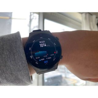 ファーウェイ(HUAWEI)のHUAWEI WATCH GT2 PRO(腕時計(デジタル))