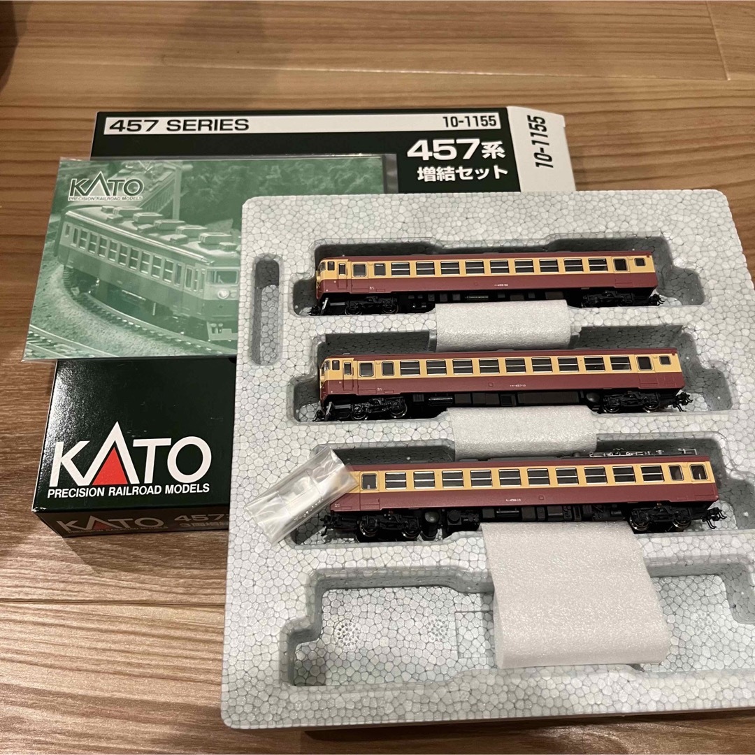 KATO`(カトー)のKATO カトー 457系3両増結セット 10-1155 エンタメ/ホビーのおもちゃ/ぬいぐるみ(鉄道模型)の商品写真