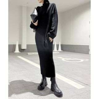 アパルトモンドゥーズィエムクラス(L'Appartement DEUXIEME CLASSE)のL'AppartementMockneck Knit Onepiece(ロングワンピース/マキシワンピース)