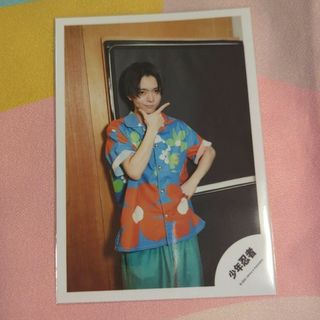 ジャニーズジュニア(ジャニーズJr.)の少年忍者 織山尚大 公式写真(アイドルグッズ)