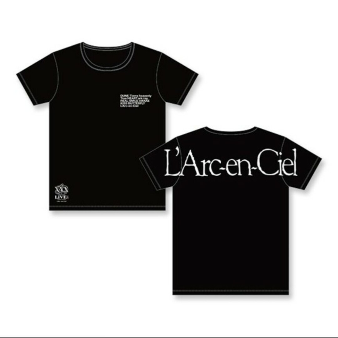 ラルクアンシエル 旧ロゴTシャツ 30th ラルカード限定フリー着丈