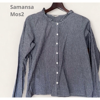 サマンサモスモス(SM2)のSM2ストライプシャツ(シャツ/ブラウス(長袖/七分))