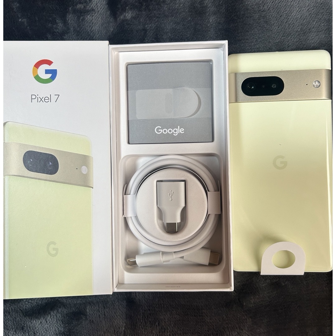 Google Pixel7 レモングラス128G グーグル ピクセル7 ケース付 Google Pixel7 レモングラス128G グーグル ピクセル7 ケース付