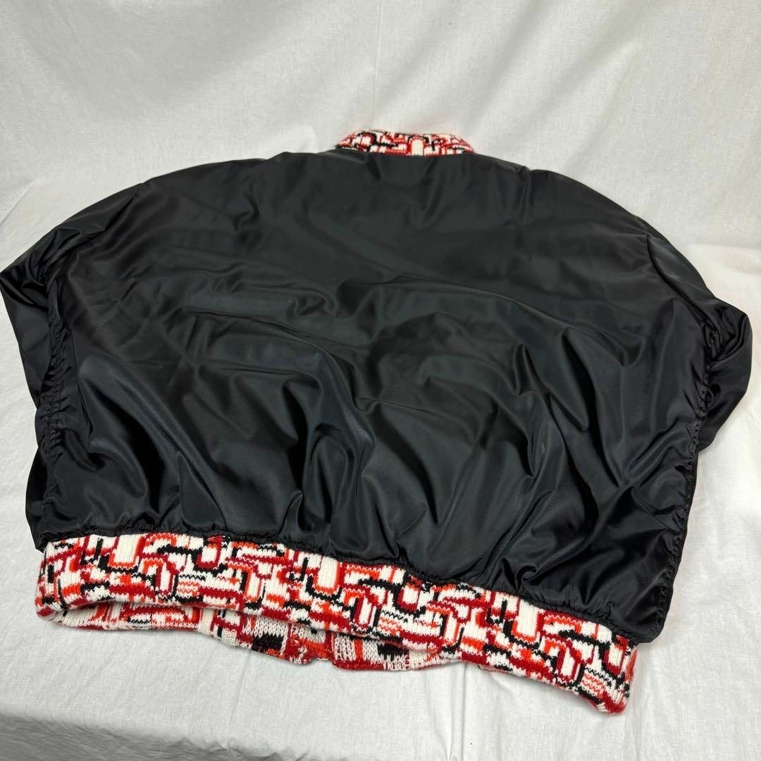 PRADA(プラダ)の新品 プラダ ボンバージャケット リナイロン XLサイズ ブラック 22AW メンズのジャケット/アウター(ナイロンジャケット)の商品写真