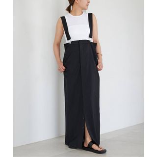 ドゥーズィエムクラス(DEUXIEME CLASSE)のTibi ティビ PINSTRIPE OVERALL スカート 36(その他)