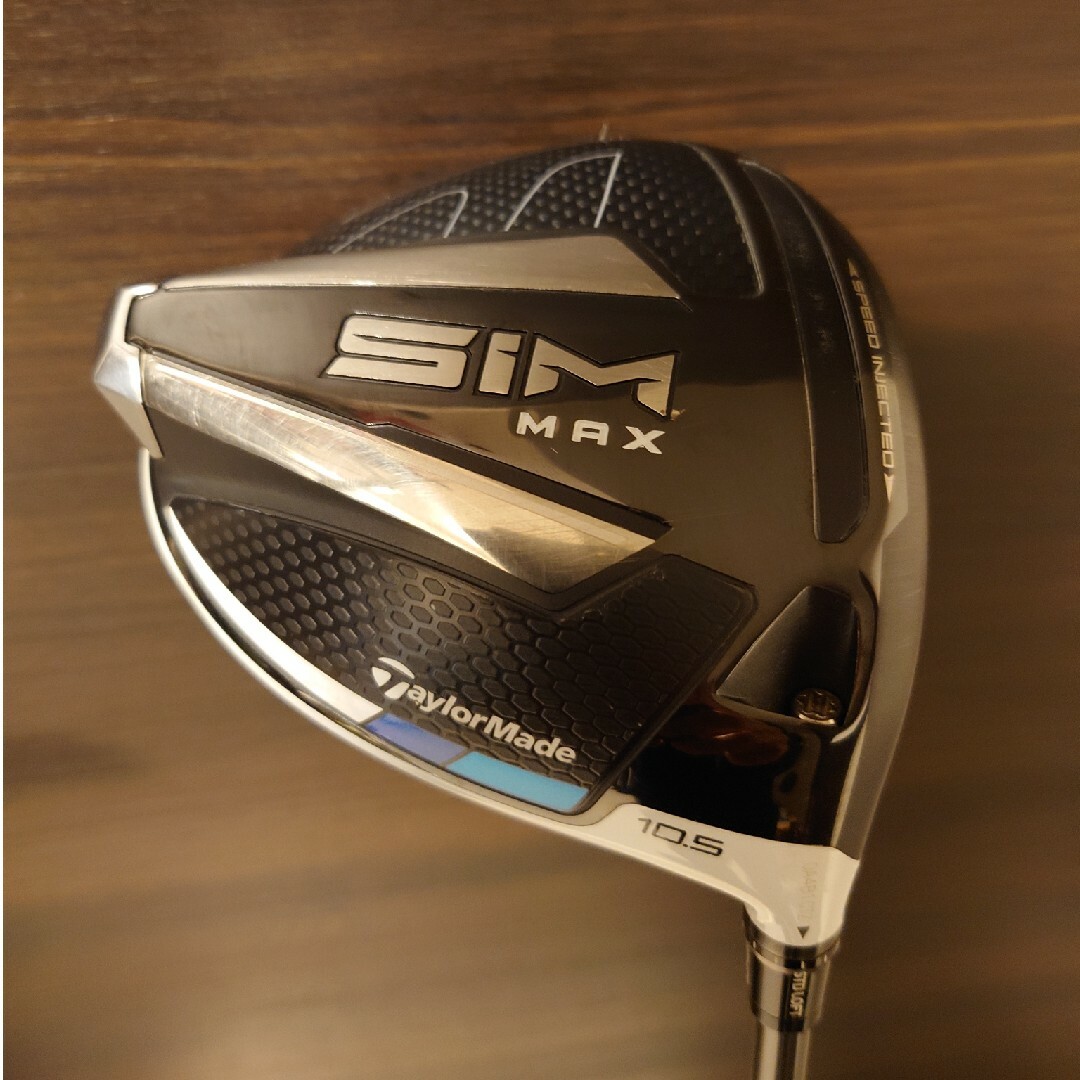 TaylorMade(テーラーメイド)のSIM MAX ドライバー(10.5°、SR) スポーツ/アウトドアのゴルフ(クラブ)の商品写真