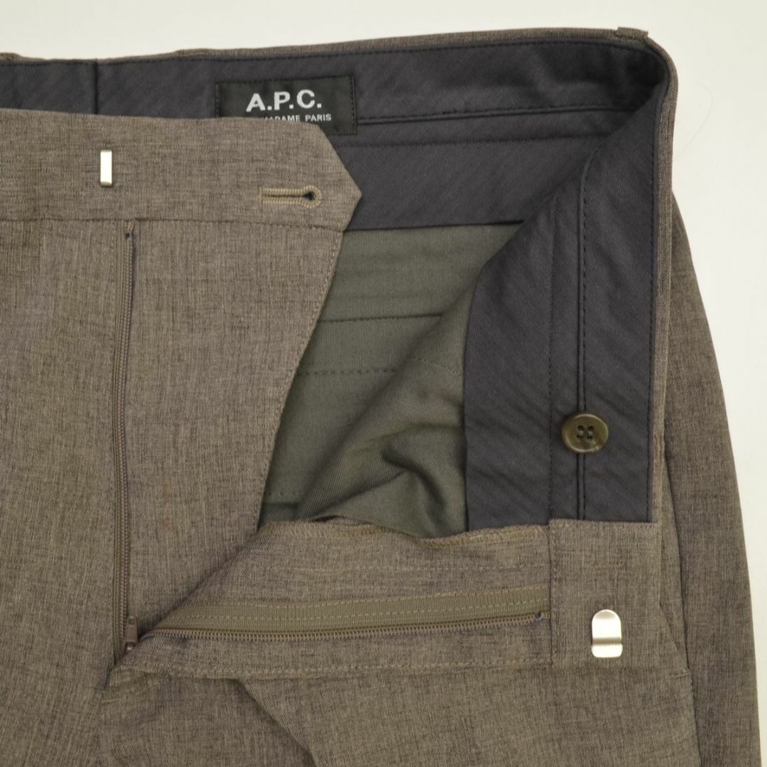 A.P.C(アーペーセー)の【APC】24225-1-52721 ノータックスラックス トラウザーパンツ メンズのパンツ(スラックス)の商品写真