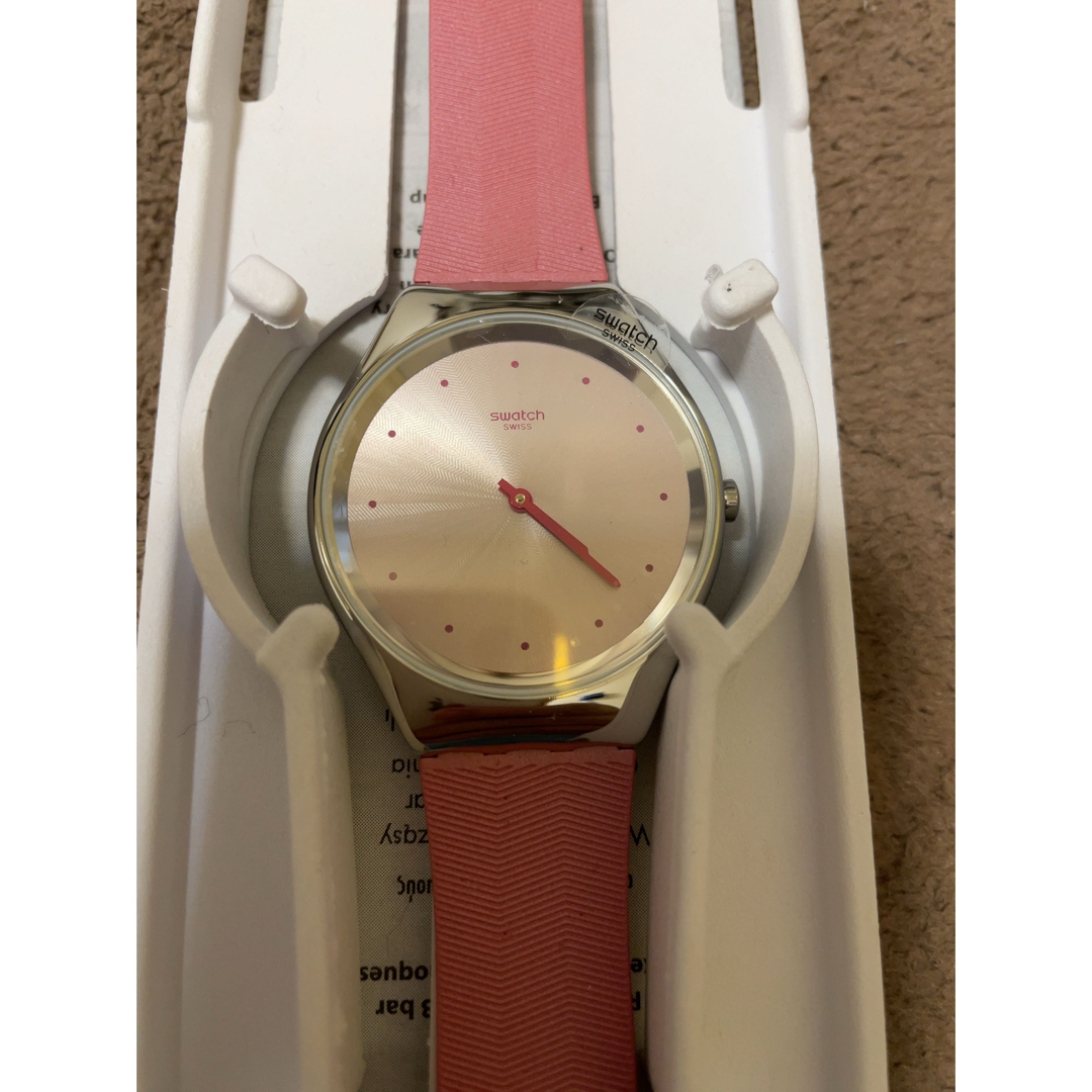 スウォッチ SWATCHスキンアイロニー SYXS135 ROSE MOIRE日常生活防水サイズ