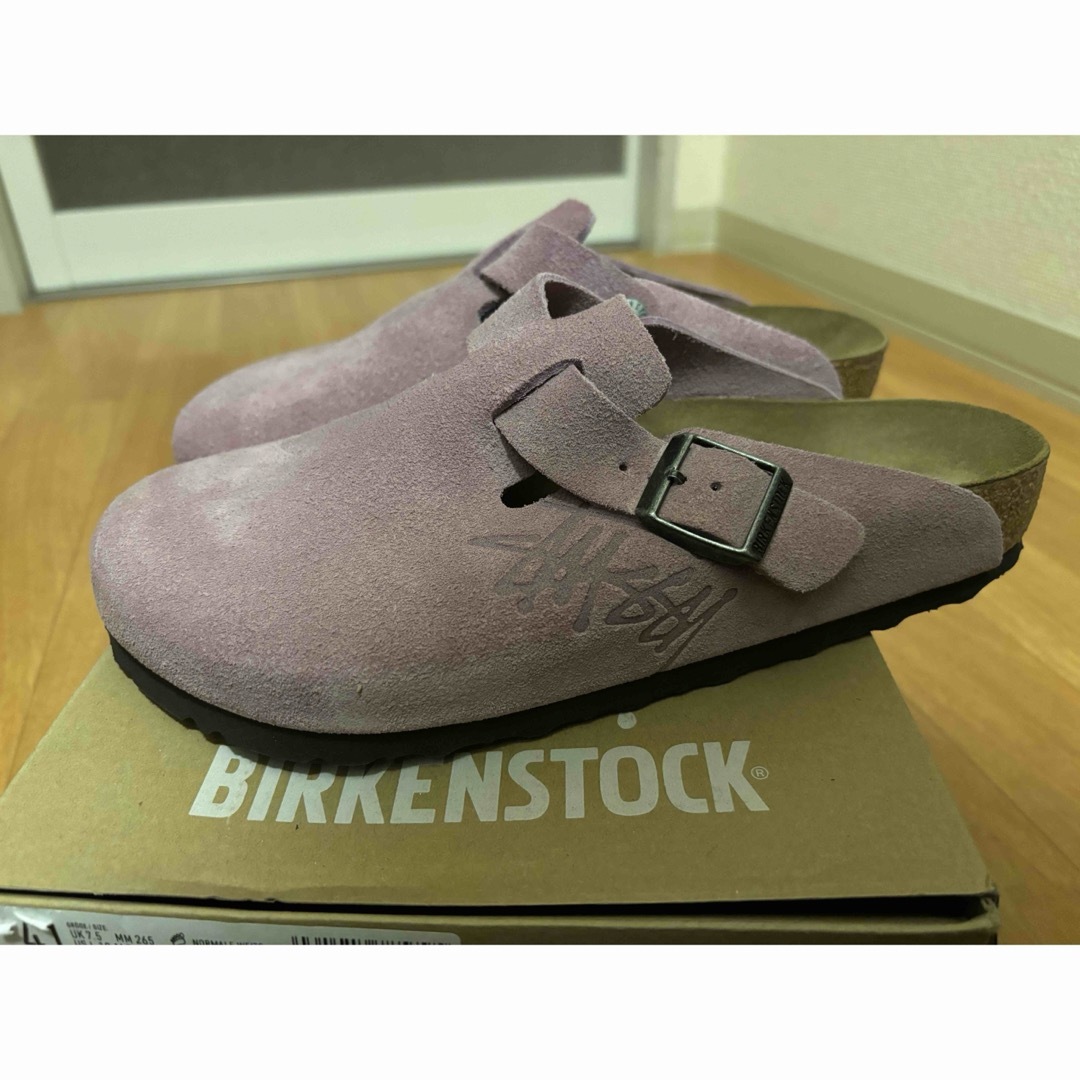 BIRKENSTOCK × stussy 別注カラーBostonサンダル