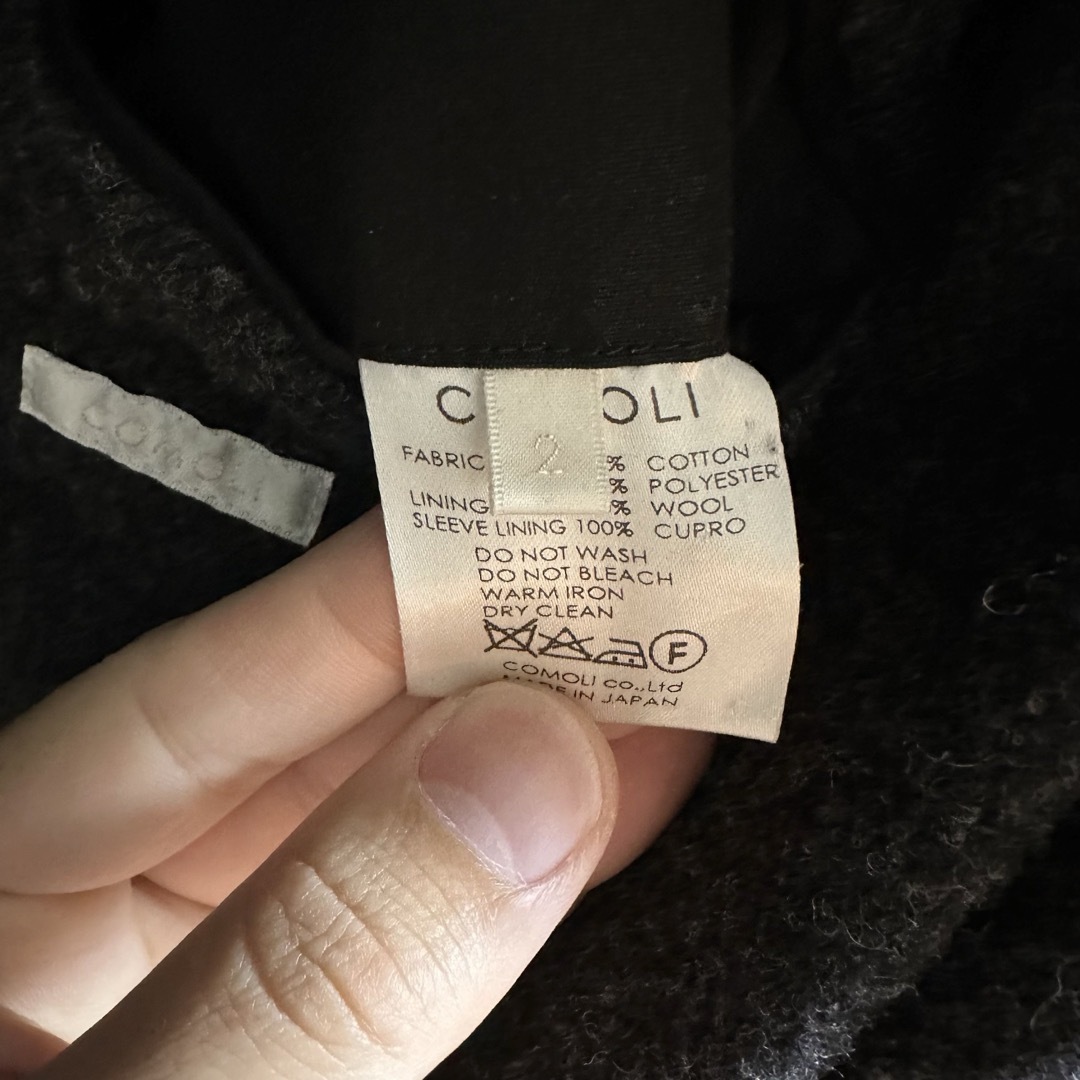 COMOLI(コモリ)のコモリ　タイロッケンコート　16AW メンズのジャケット/アウター(トレンチコート)の商品写真