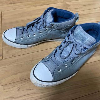 コンバース(CONVERSE)の☆希少☆【アメリカ購入】コンバース ミドルカットスニーカー グレー(スニーカー)