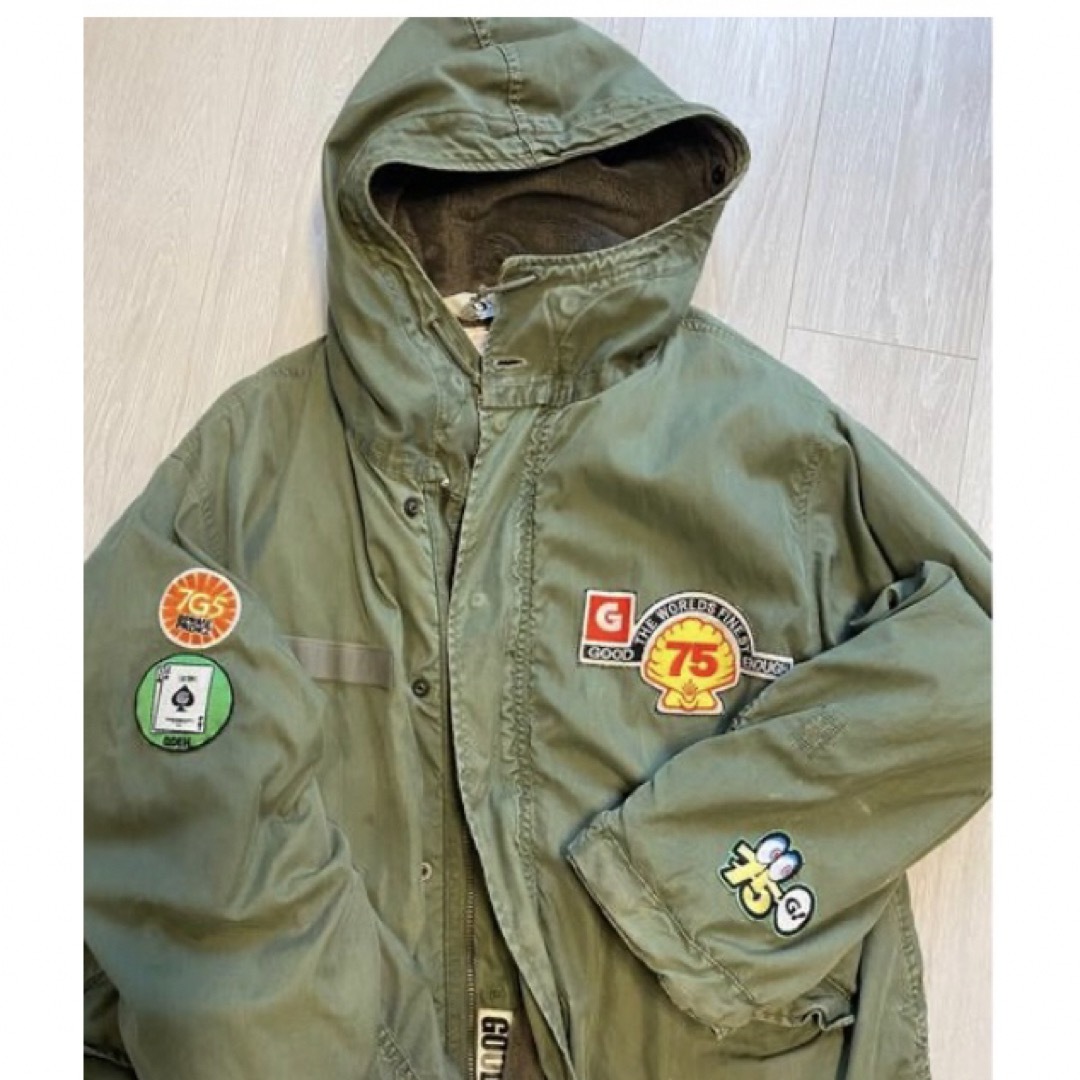 XLARGE - oldエクストララージ × ALPHA モッズコートビースティ XLARGE - oldエクストララージ × ALPHA モッズコートビースティ