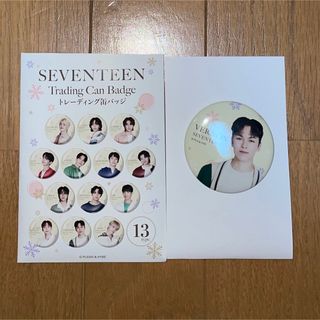 セブンティーン(SEVENTEEN)のSEVENTEEN トレーディングバッジ バーノン(アイドルグッズ)