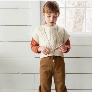 キッズ服(女の子用) 100cm~soor ploom 6Y トップス ニット