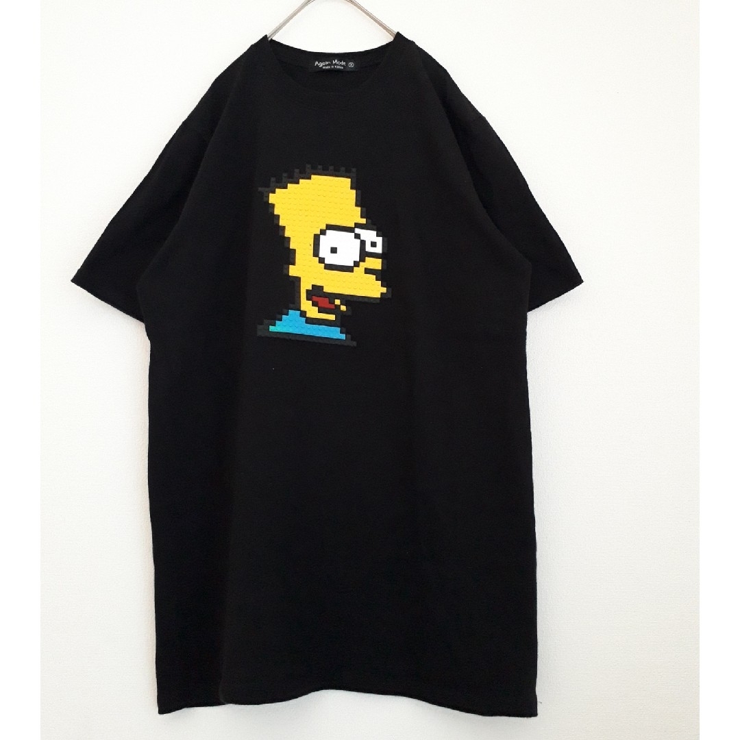 SIMPSON(シンプソン)のシンプソン レゴ風立体パネル Tシャツ メンズのトップス(Tシャツ/カットソー(半袖/袖なし))の商品写真