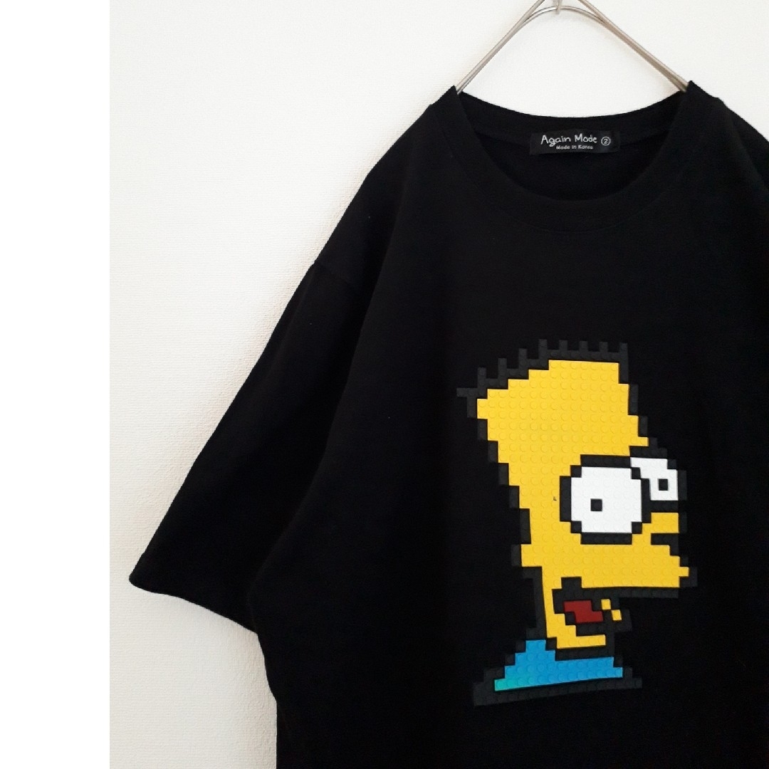 SIMPSON(シンプソン)のシンプソン レゴ風立体パネル Tシャツ メンズのトップス(Tシャツ/カットソー(半袖/袖なし))の商品写真