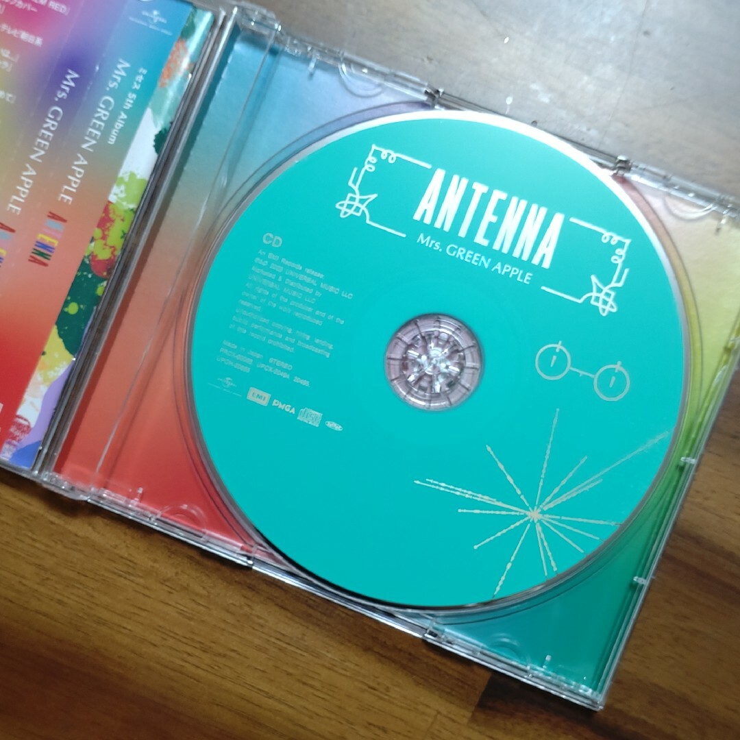 ANTENNA Mrs. GREEN APPLE 通常盤 エンタメ/ホビーのCD(ポップス/ロック(邦楽))の商品写真