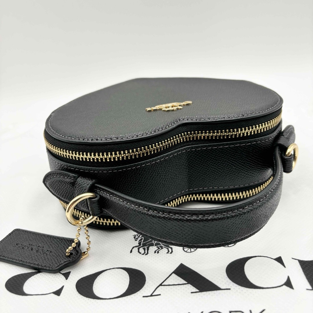 COACH - 【COACH☆新品】 ハート クロスボディ！ブラック