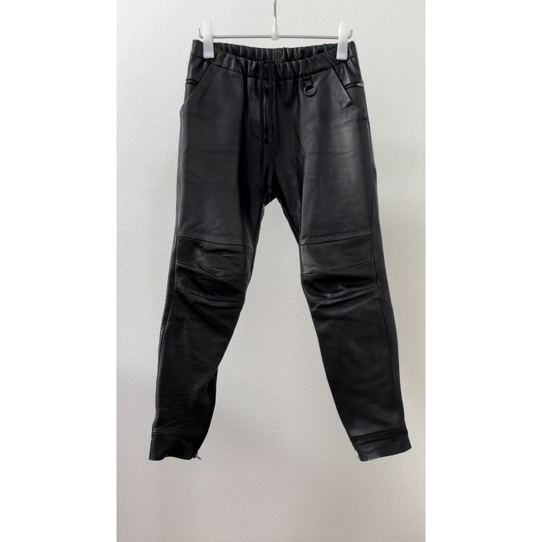 フリマパンツSUNSEA Leather Flea Market Pants サイズ2