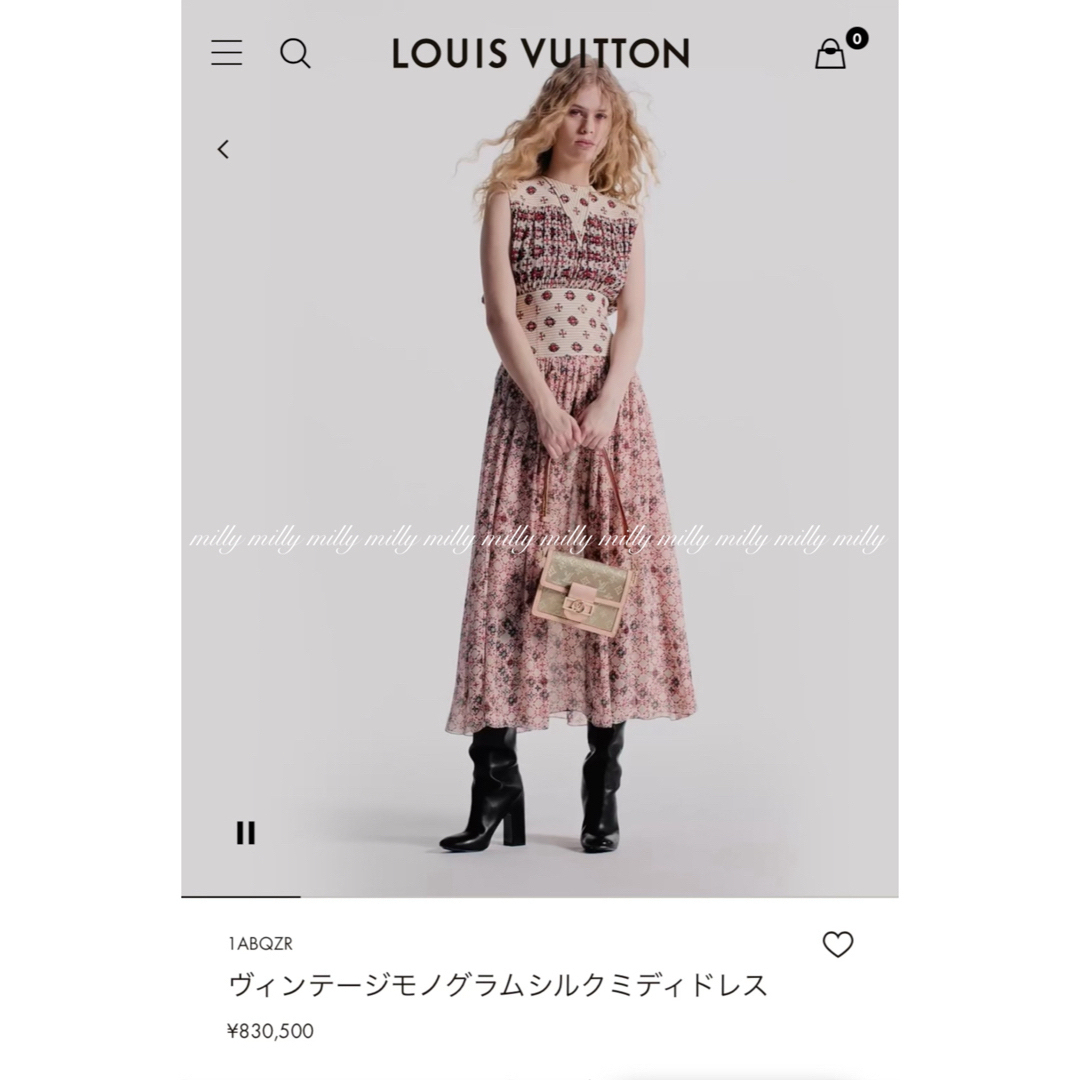 LOUIS VUITTON - 新品タグ付【LOUIS VUITTON】2023-24モノグラム LOUIS VUITTON - 新品タグ付【LOUIS VUITTON】2023-24モノグラム