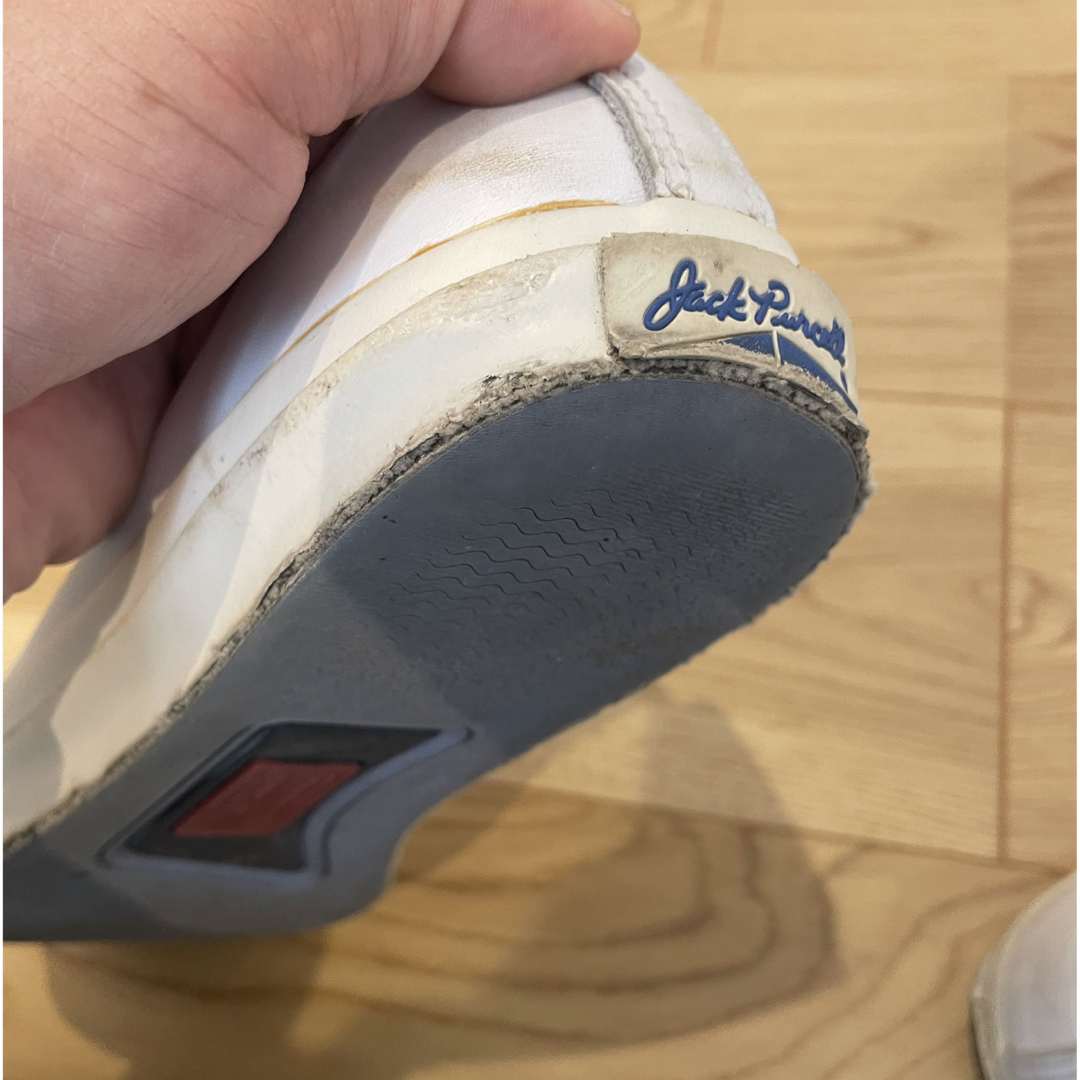 CONVERSE(コンバース)のジャックパーセル  白レザー 28cm メンズの靴/シューズ(スニーカー)の商品写真