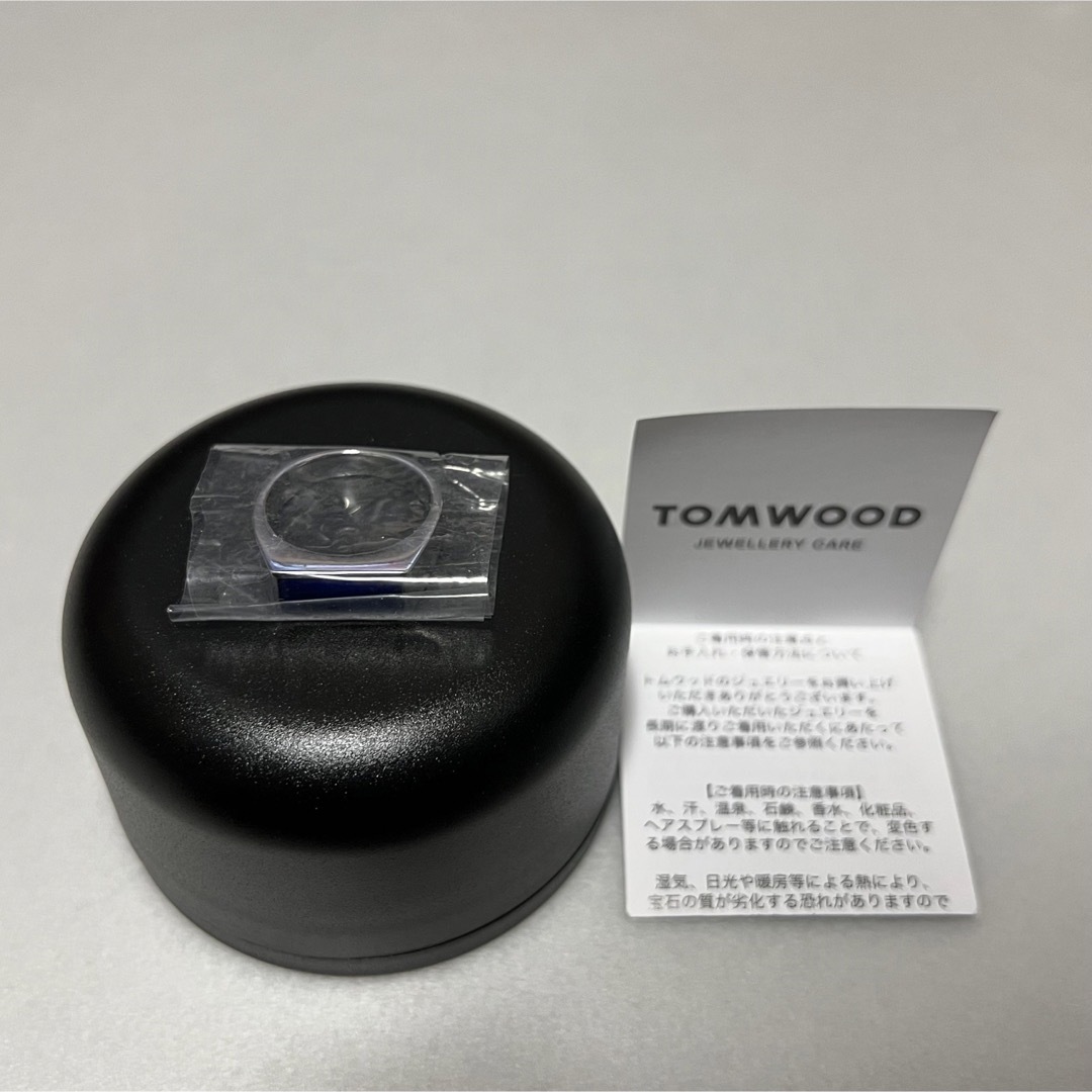 TOM WOOD(トムウッド)のTOM WOODトムウッド Peaky Ring Blue Lapis リング メンズのアクセサリー(リング(指輪))の商品写真