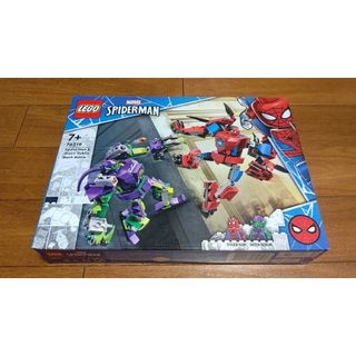 レゴ(Lego)のレゴ★スパイダーマンとゴブリン メガバトル 76219（中味のみ）新品 激レア(キャラクターグッズ)