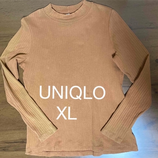 ユニクロ(UNIQLO)のUNIQLO    トップス　レディース　XL(カットソー(長袖/七分))