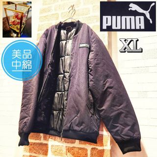 プーマ(PUMA)の超お買い得 PUMA プーマ 中綿ブルゾン 濃紺 ダークブルー XL(ブルゾン)