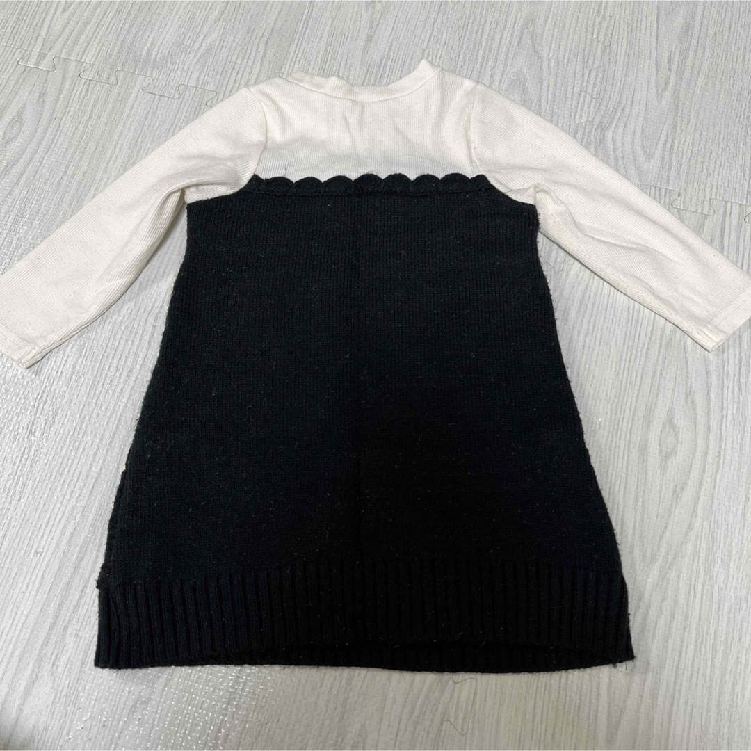 petit main(プティマイン)のプティマン　90センチ　ワンピース キッズ/ベビー/マタニティのキッズ服女の子用(90cm~)(ワンピース)の商品写真