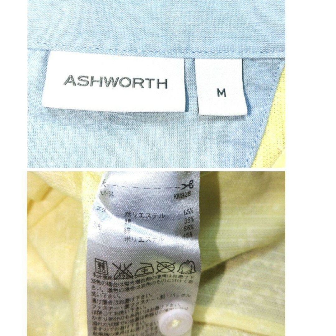 ✨春夏✨美品✨ASHWORTH★レディース★長袖シャツ★カットソー★sizeM