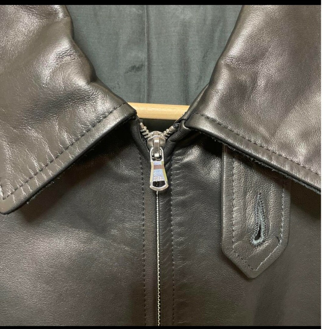 YOKE(ヨーク)のYOKE 23SS GOAT LEATHER ZIP BLOUSON メンズのジャケット/アウター(ブルゾン)の商品写真