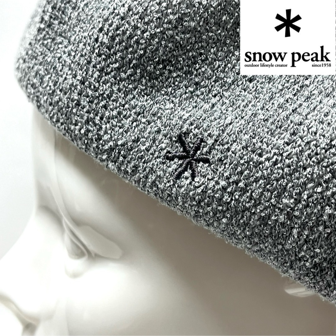 Snow Peak(スノーピーク)の【超美品】日本発アウトドアブランドsnow peakスノーピーク③メッシュベレー メンズの帽子(ハンチング/ベレー帽)の商品写真