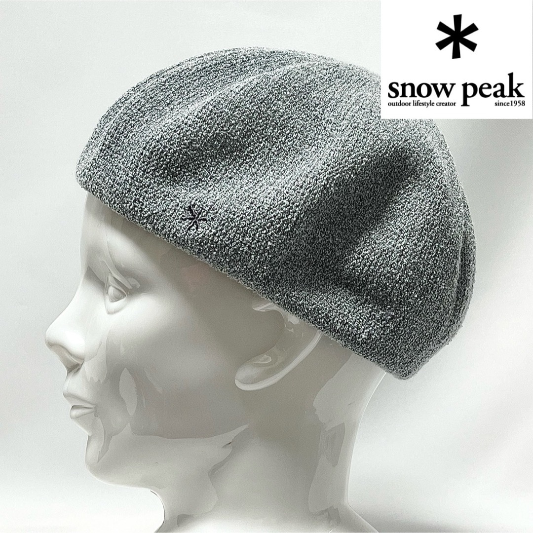 Snow Peak(スノーピーク)の【超美品】日本発アウトドアブランドsnow peakスノーピーク③メッシュベレー メンズの帽子(ハンチング/ベレー帽)の商品写真